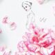 Grace Ciao: Gerçek Çiçeklerle Süslenen Harika Moda Çizimleri