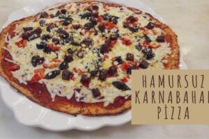 hamursuz karnabahar pizza ketojenik yemek tarifleri (6)